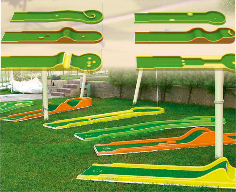 6'lı Mini Golf Sahası